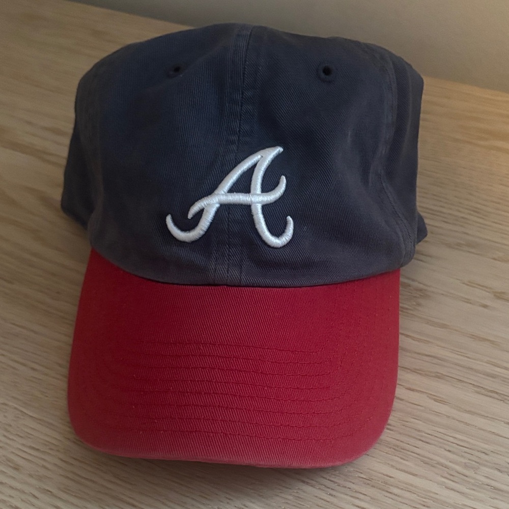 Atlanta Braves MLB twins enterprise vintage fitted dad hat size Medium